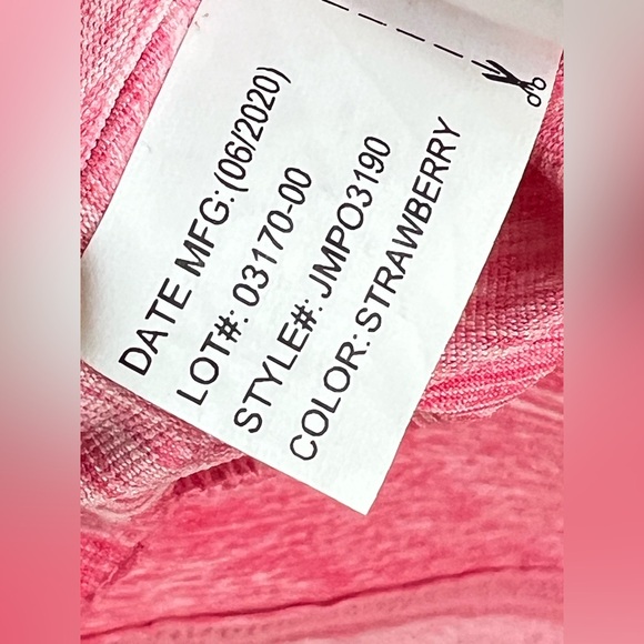 ⛳️🏌️🍓Like New Johnnie-O Wide Striped Strawberry (Heathered Pinks) Polo Men’s XL - Picture 12 of 17
